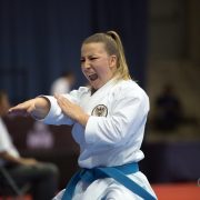 WKF Karate Weltmeisterschaft 2017 Teneriffa Silbermedaille Vizeweltmeisterin Patricia Bahledova Karate Vorarlberg Kata