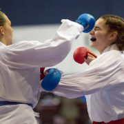 WKF Karate Weltmeisterschaft 2017 Teneriffa 7. Platz Marijana Maksimovic Karate Vorarlberg Kumite