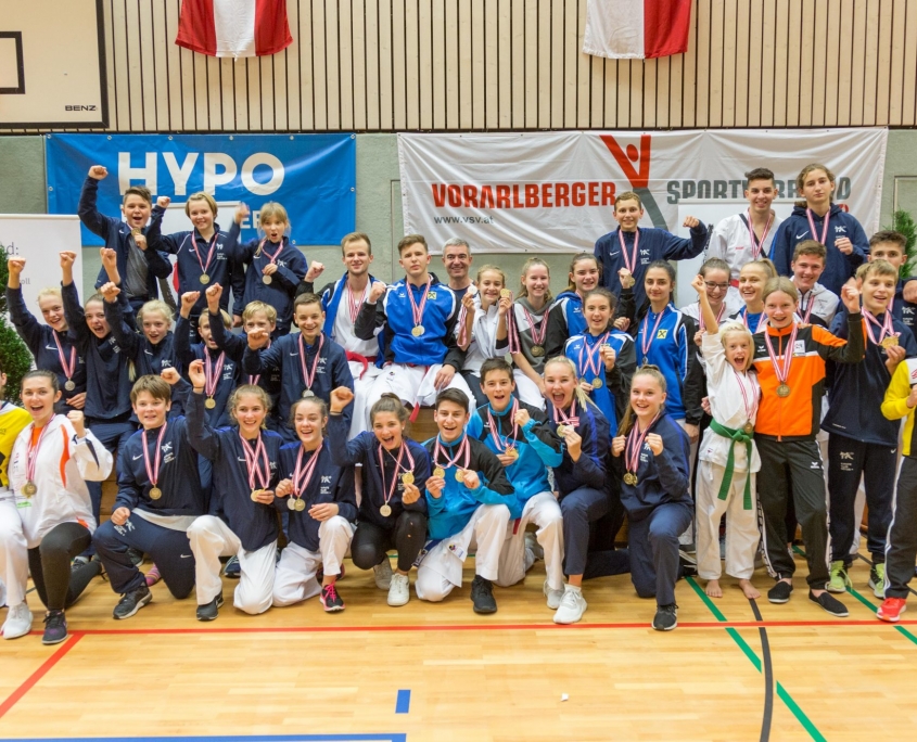 KARATE VORARLBERG Österreichische Nachwuchsmeisterschaften 2018 Team Vorarlberg Kata Kumite
