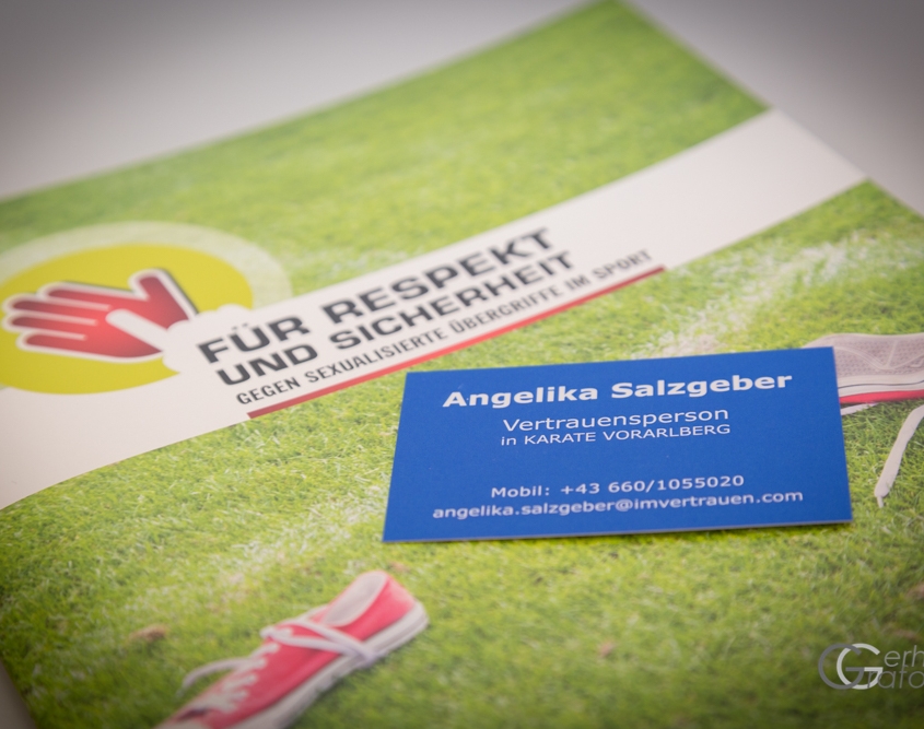 INNOVATION DAYS 2019 KARATE VORARLBERG KARATE AUSTRIA Vertrauensperson Angelika Salzgeber Respekt und Sicherheit im Sport