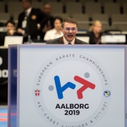 EKF Europameisterschaft 2019 Aalborg Dänemark KARATE VORARLBERG Hanna Devigili Europameisterin 2019 Daniel Devigili