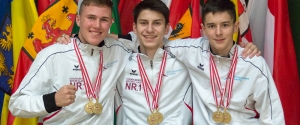 Österreichische Nachwuchsmeisterschaft 2019 Fürstenfeld KARATE VORARLBERG Adrian Nigsch Hamsat Israilov Yannick Böhler