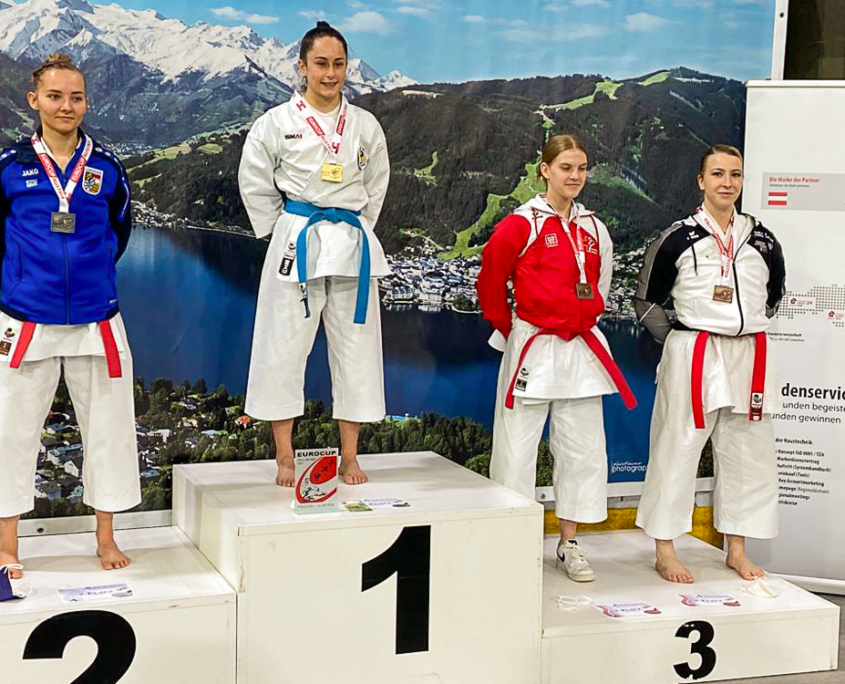 Euro Cup 2021 Zell am See KARATE VORARLBERG Patricia Bahledova