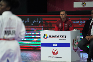 WKF Premier League Rabat Marokko Mai 2022 Daniel Devigili KARATE VORARLBERG