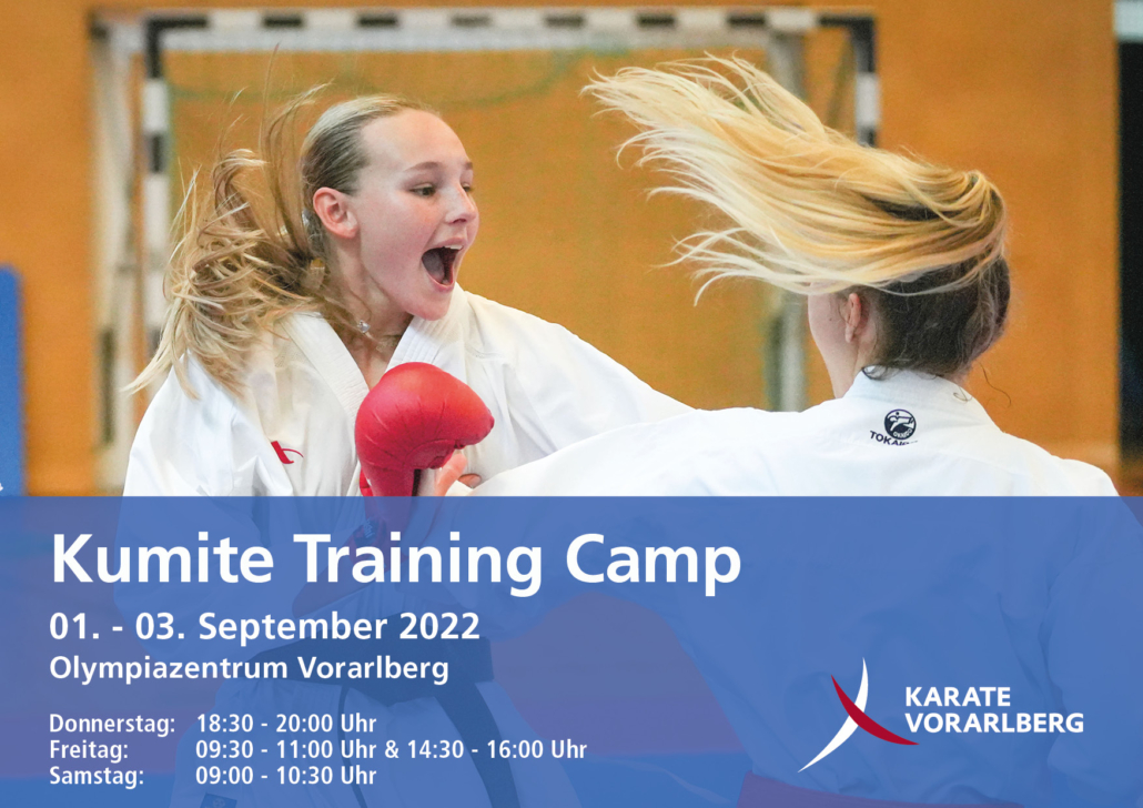 KARATE VORARLBERG Kumite Training Camp August 2022 Olympiazentrum Vorarlberg