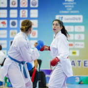 FISU Studentenweltmeisterschaft Samsun Türkei Rebecca Gehrer Andre Gratzer Vincent Forster KARATE VORARLBERG
