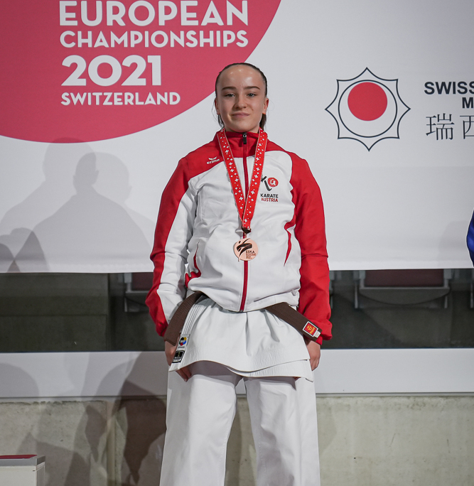 ESKA Shotokan Championships 2022 Winterthur Schweiz KARATE VORARLBERG Riana Maly Hanna Devigili Vincent Forster