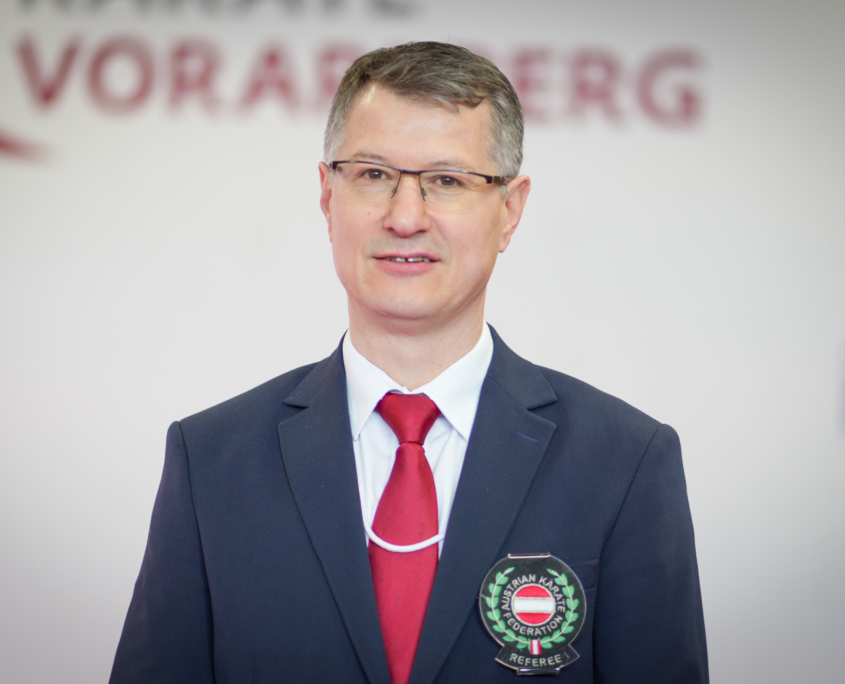 Serafettin Sisman KARATE VORARLBERG Kampfrichterobmann von Karate Austria Österreichischer Karatebund