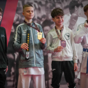 260110_KV Rhein Shiai Nürburg Jänner 2026-20 Karate Vorarlberg Athleten beim Rhein Shiai 2026 in Aktion - Julian Spiegel gewinnt Silber, Nachwuchs überzeugt international