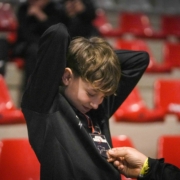 260110_KV Rhein Shiai Nürburg Jänner 2026-23 Karate Vorarlberg Athleten beim Rhein Shiai 2026 in Aktion - Julian Spiegel gewinnt Silber, Nachwuchs überzeugt international