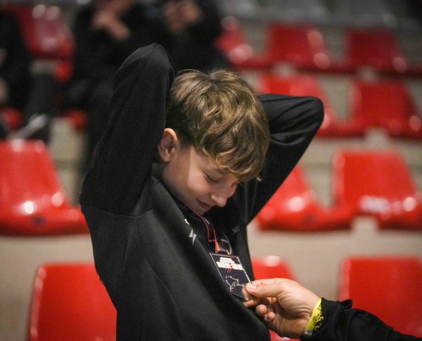 260110_KV Rhein Shiai Nürburg Jänner 2026-23 Karate Vorarlberg Athleten beim Rhein Shiai 2026 in Aktion - Julian Spiegel gewinnt Silber, Nachwuchs überzeugt international