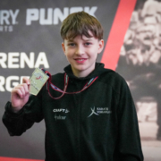 260110_KV Rhein Shiai Nürburg Jänner 2026-27 Karate Vorarlberg Athleten beim Rhein Shiai 2026 in Aktion - Julian Spiegel gewinnt Silber, Nachwuchs überzeugt international
