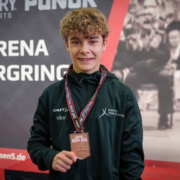 260110_KV Rhein Shiai Nürburg Jänner 2026-33 Karate Vorarlberg Athleten beim Rhein Shiai 2026 in Aktion - Julian Spiegel gewinnt Silber, Nachwuchs überzeugt international