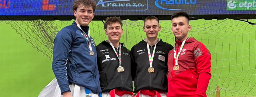 Felix Wagner gewinnt den Tatami Cup in Budapest und stärkt seine Position in der Qualifikation zur Karate Europameisterschaft 2026 in Frankfurt.