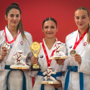 Hanna Devigili gewinnt Studenten EM Gold im Karate