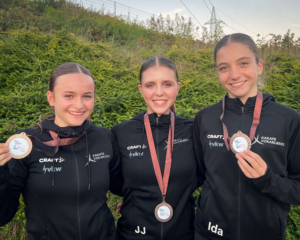 Ida Schwendinger, Julia Jochum und Lilly Coik mit Bronze im Kata Team bei den Croatian Open 2026
